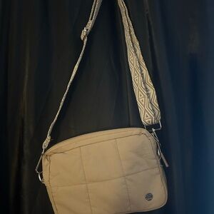 Stylish Beige Crossbody Bag